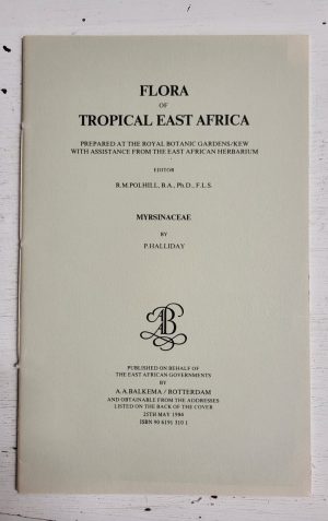Flora of Tropical East Africa: Myrsinaceae