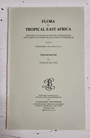 Flora of Tropical East Africa: Nesogenaceae
