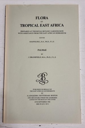 Flora of Tropical East Africa: Palmae