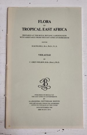 Flora of Tropical East Africa: Violaceae