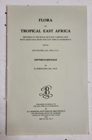 Flora of Tropical East Africa: Dipterocarpaceae