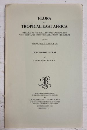Flora of Tropical East Africa: Ceratophyllaceae