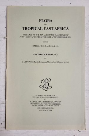 Flora of Tropical East Africa: Ancistrocladaceae
