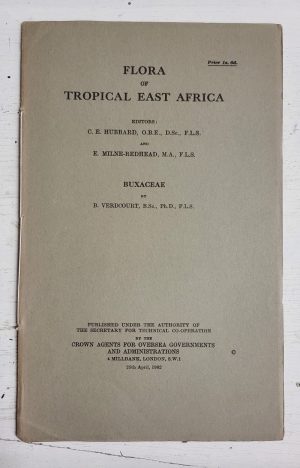 Flora of Tropical East Africa: Buxaceae