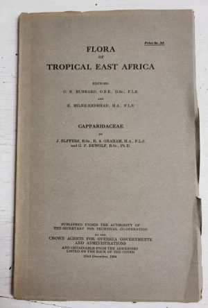Flora of Tropical East Africa: Capparidaceae