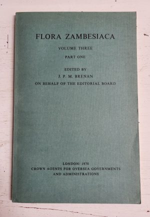 Flora Zambesiaca: Vol. 3, Part 1 (Leguminosae, subfamily Mimosoideae)