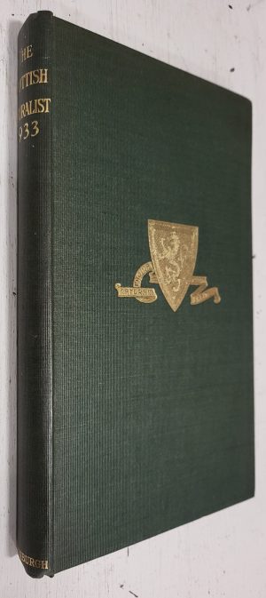 The Scottish Naturalist [1933 complete, 6 issues]