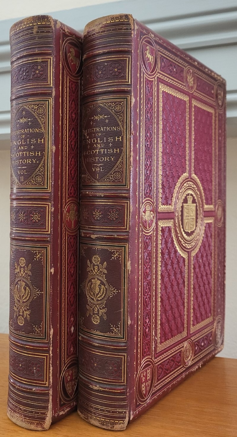 Pictures and Royal Portraits Illustrative of English and Scottish History, From the Introduction of Christianity to the Present Time (2 volume set)