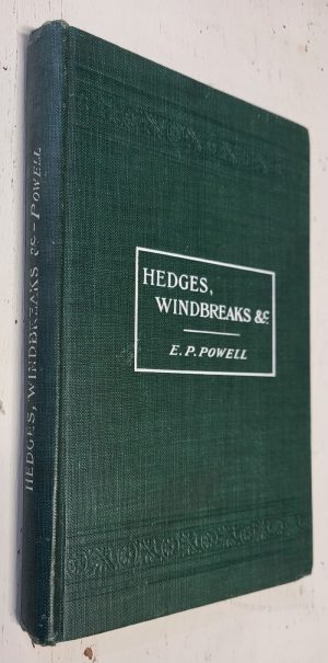 Hedges, Windbreaks, Shelters and Live Fences