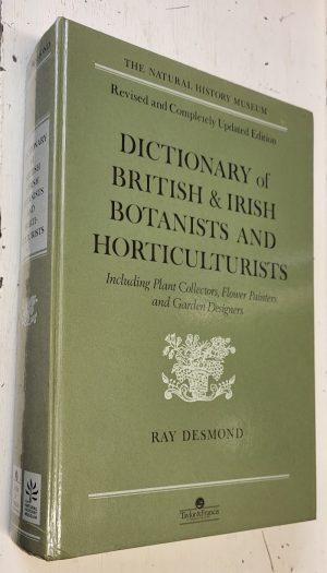 Dictionary of British and Irish Botanists and Horticulturalists