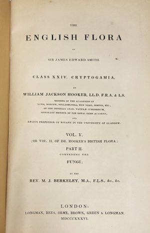 Fungi [Vol. V, Part II of Smith's English Flora  & Vol. II of Dr. Hooker's British Flora] - Image 3