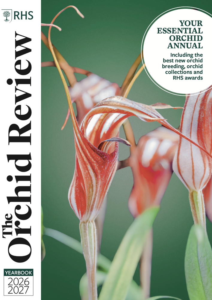The front cover of The Orchid Review Yearbook 26-27
